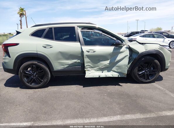 KL77LKE29RC088776 2024 CHEVROLET TRAX Green Вид щитка приладів