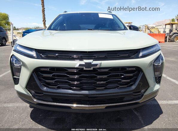 KL77LKE29RC088776 2024 CHEVROLET TRAX Green Вид панелі приладів