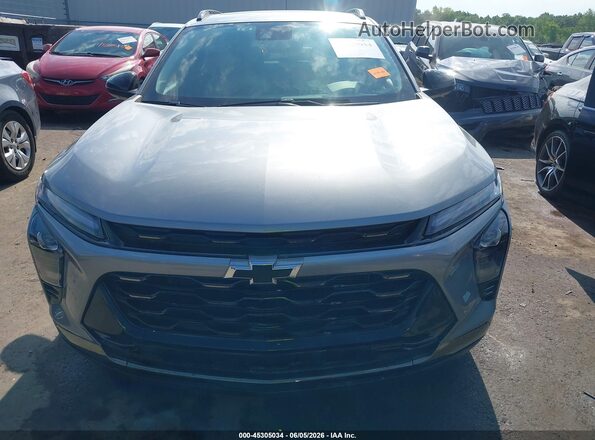 KL77LKEP0SC305049 2025 CHEVROLET TRAX Gray Вид задньої частини салону