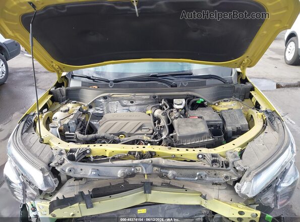 KL77LKEP1SC045065 2025 CHEVROLET TRAX Yellow Rear view