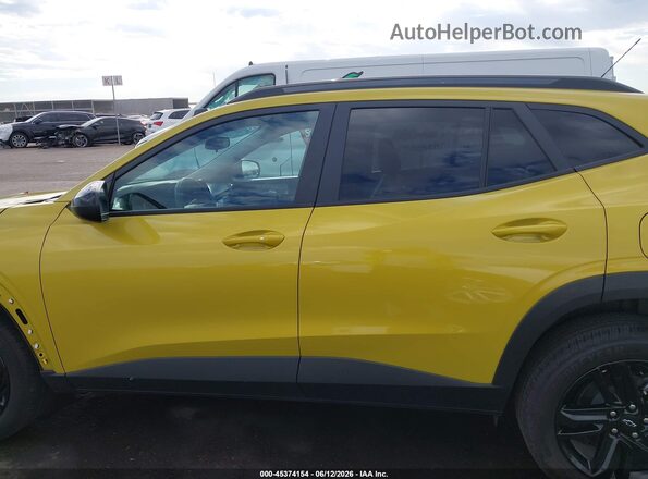 KL77LKEP1SC045065 2025 CHEVROLET TRAX Yellow 