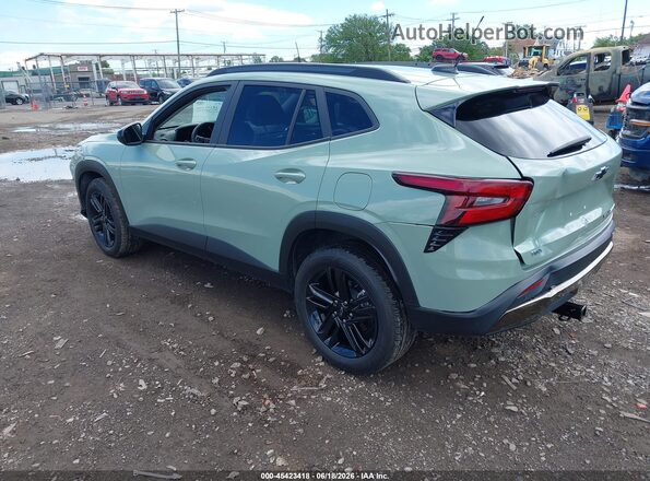 KL77LKEP1SC155940 2025 CHEVROLET TRAX Green Trasero izquierdo