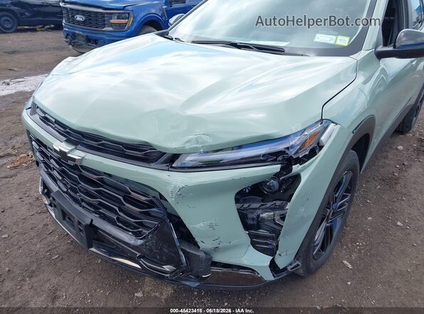 KL77LKEP1SC155940 2025 CHEVROLET TRAX Green 