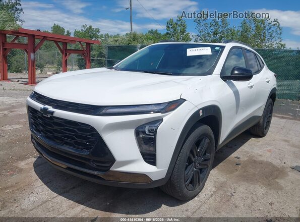 KL77LKEP2SC027531 2025 CHEVROLET TRAX White Front left