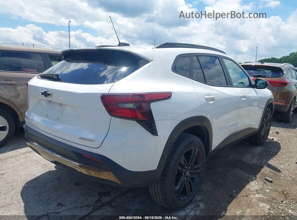 KL77LKEP2SC027531 2025 CHEVROLET TRAX White Rear right
