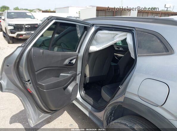 KL77LKEP2SC124745 2025 CHEVROLET TRAX Gray Vista de la etiqueta del VIN