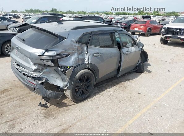 KL77LKEP2SC124745 2025 CHEVROLET TRAX Gray Trasero derecho