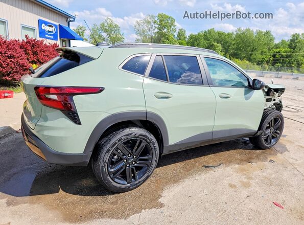 KL77LKEP2SC184248 2025 CHEVROLET TRAX Green Tył prawy