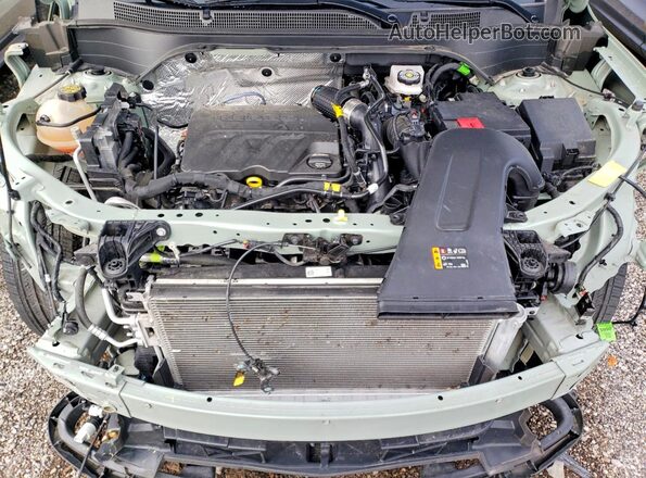 KL77LKEP2SC184248 2025 CHEVROLET TRAX Green Widok komory silnika