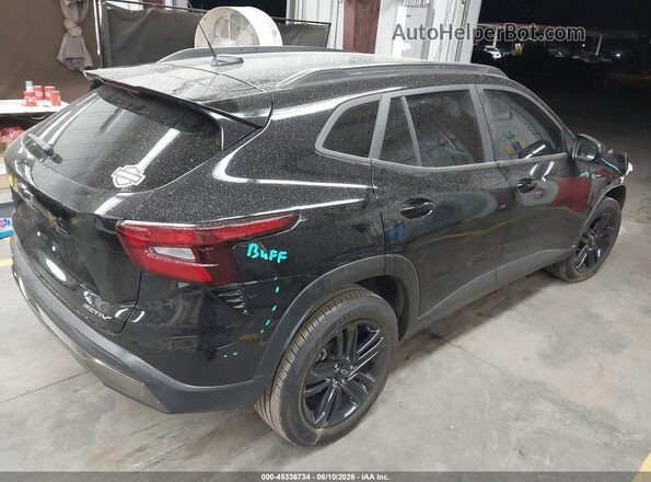 KL77LKEP3SC017526 2025 CHEVROLET TRAX Black Հետևի աջ