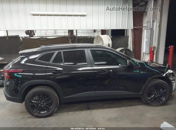 KL77LKEP3SC017526 2025 CHEVROLET TRAX Black Սալոնի 360 աստիճան տեսք