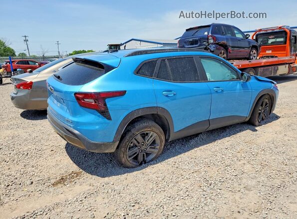 KL77LKEP3SC141005 2025 CHEVROLET TRAX Blue Rear right