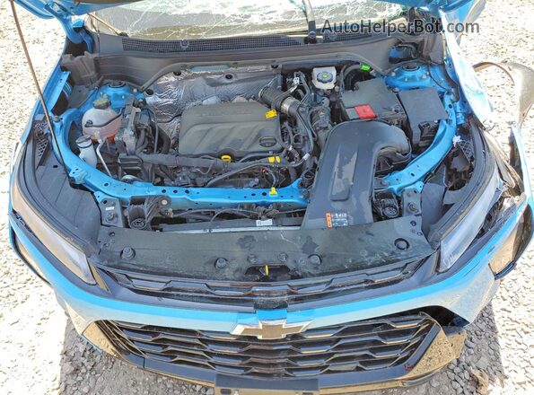 KL77LKEP3SC141005 2025 CHEVROLET TRAX Blue Engine compartment view