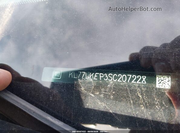 KL77LKEP3SC207228 2025 CHEVROLET TRAX Black Շարժիչի բաժամունքի տեսք