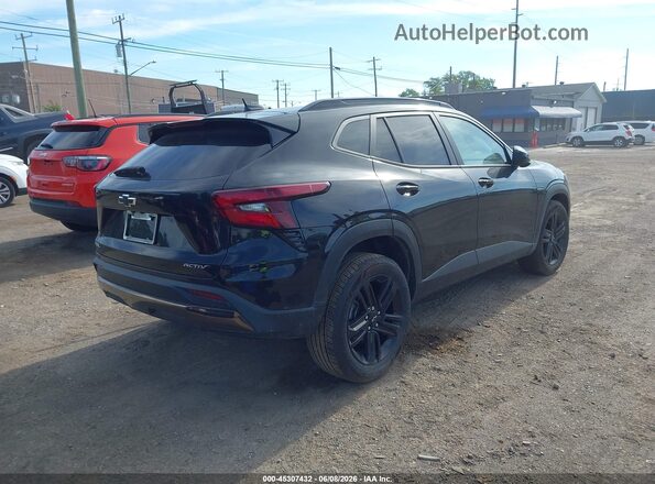 KL77LKEP3SC207228 2025 CHEVROLET TRAX Black Հետևի աջ