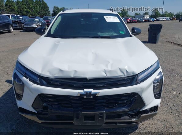 KL77LKEP3SC253478 2025 CHEVROLET TRAX White Вид задньої частини салону