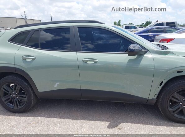 KL77LKEP4SC172036 2025 CHEVROLET TRAX Green Vista interior de 360 grados