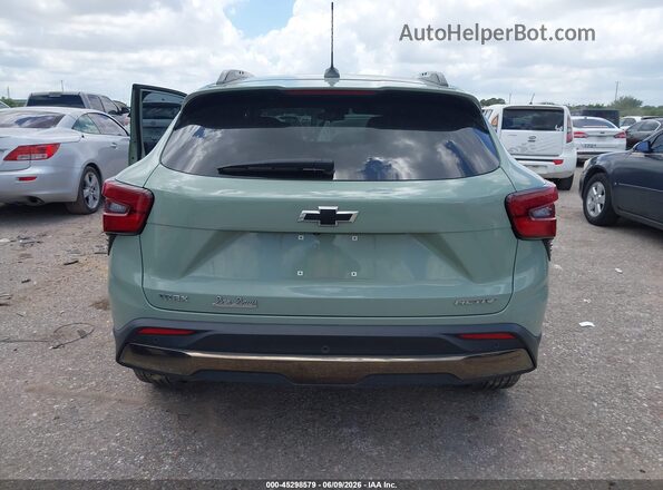 KL77LKEP4SC172036 2025 CHEVROLET TRAX Green 
