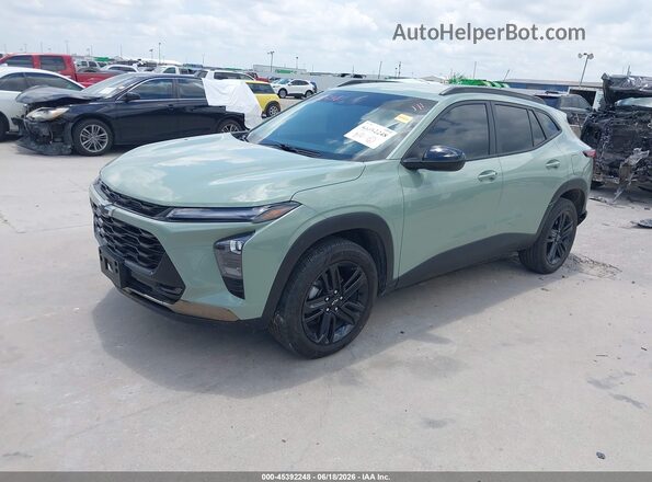 KL77LKEP4SC172814 2025 CHEVROLET TRAX Green Przód lewy