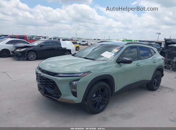 KL77LKEP4SC172814 2025 CHEVROLET TRAX Green 