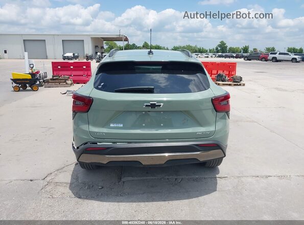 KL77LKEP4SC172814 2025 CHEVROLET TRAX Green 