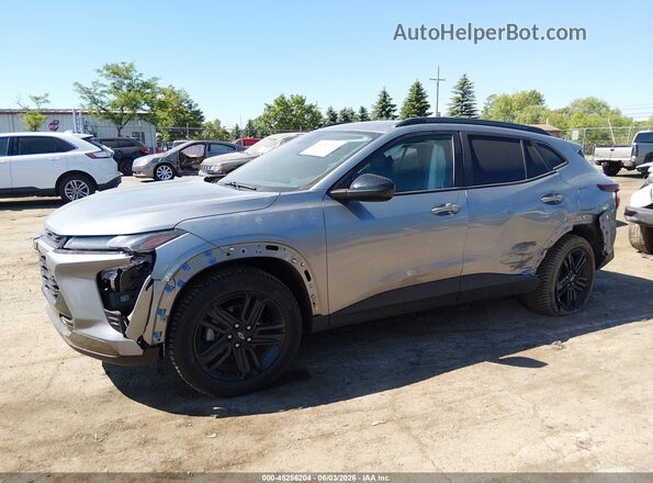KL77LKEP5SC012232 2025 CHEVROLET TRAX Silver Սալոնի 360 աստիճան տեսք