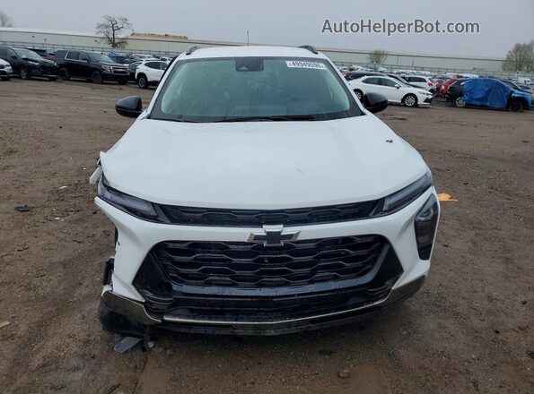 KL77LKEP6SC338279 2025 CHEVROLET TRAX White Դիմացի տեսք