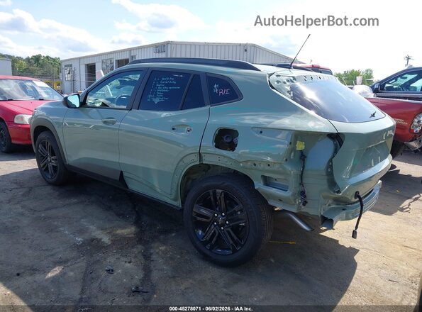 KL77LKEP7SC118861 2025 CHEVROLET TRAX Green Trasero izquierdo