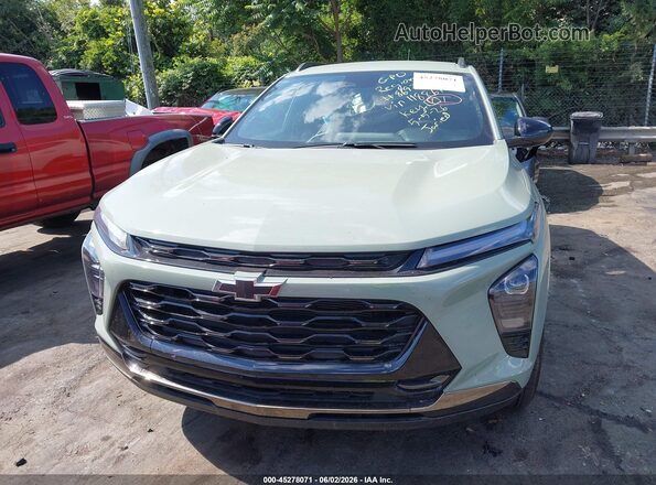KL77LKEP7SC118861 2025 CHEVROLET TRAX Green Vista del cuadro de instrumentos
