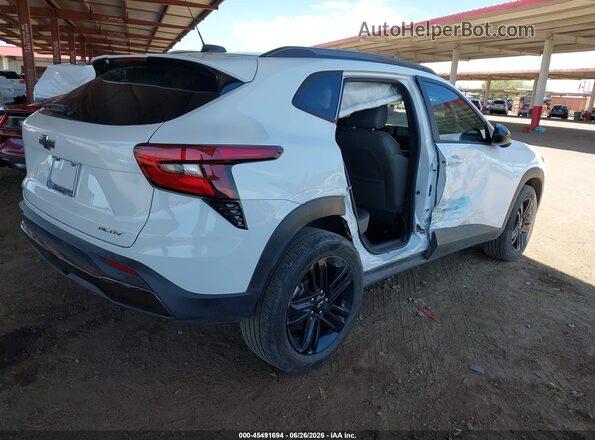 KL77LKEP7SC226008 2025 CHEVROLET TRAX White Rear right
