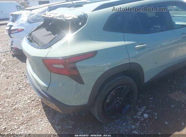 KL77LKEP7SC327971 2025 CHEVROLET TRAX Green წინა ხედი