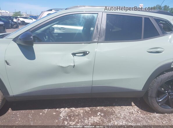 KL77LKEP7SC327971 2025 CHEVROLET TRAX Green 