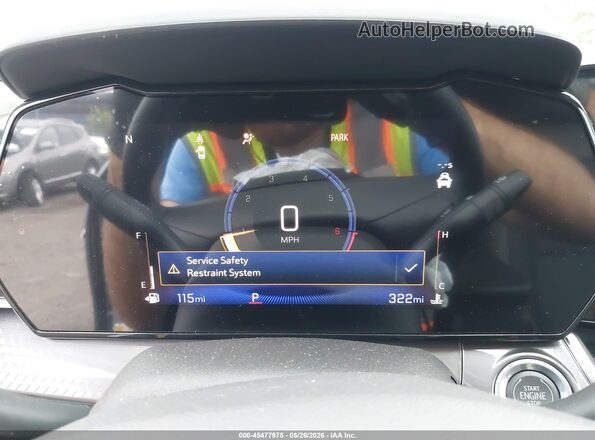 KL77LKEP7TC092571 2026 CHEVROLET TRAX Silver Widok tylnych siedzeń