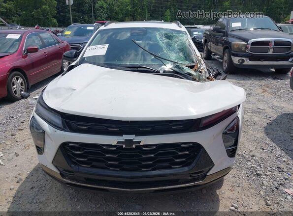 KL77LKEP8SC098829 2025 CHEVROLET TRAX White Vista del salpicadero