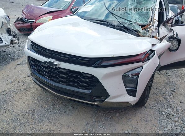 KL77LKEP8SC098829 2025 CHEVROLET TRAX White Vista frontal