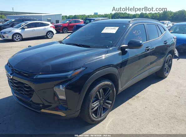 KL77LKEP8SC141677 2025 CHEVROLET TRAX Black Vista tres cuartos delantera izquierda