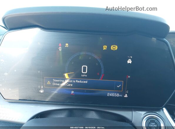 KL77LKEP8SC141677 2025 CHEVROLET TRAX Black Vista de los asientos traseros