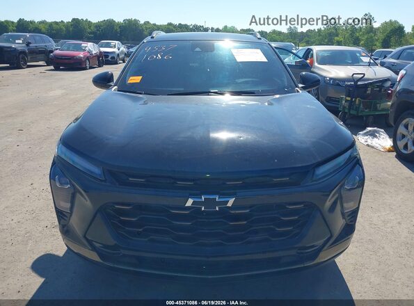 KL77LKEP8SC141677 2025 CHEVROLET TRAX Black Vista del cuadro de instrumentos
