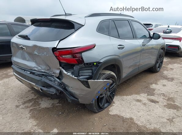 KL77LKEP9SC145236 2025 CHEVROLET TRAX Silver Rear right