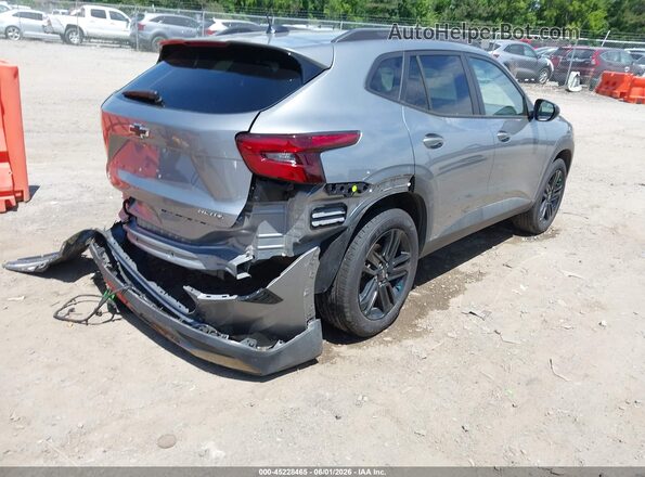 KL77LKEP9SC329527 2025 CHEVROLET TRAX Gray Trasero derecho