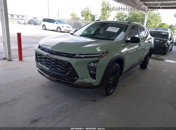 KL77LKEP9TC134013 2026 CHEVROLET TRAX Green Vista tres cuartos delantera izquierda