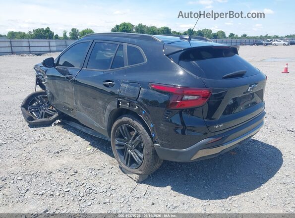 KL77LKEPXSC186958 2025 CHEVROLET TRAX Black Задня ліва чверть
