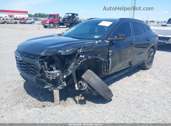 KL77LKEPXSC186958 2025 CHEVROLET TRAX Black Передня ліва чверть