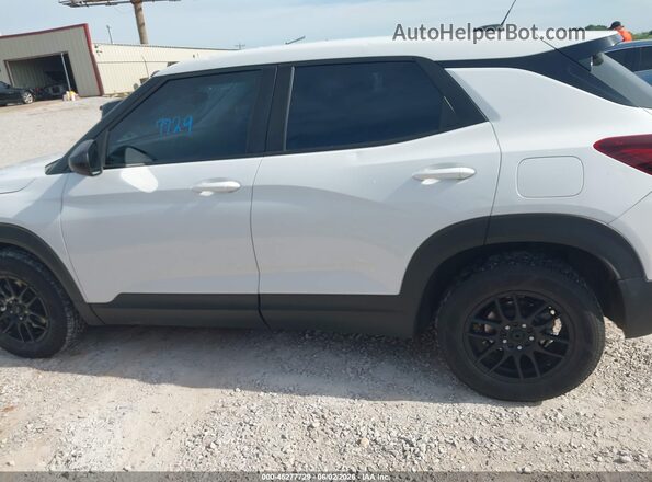KL79MLS28MB180900 2021 CHEVROLET TRAILBLAZER White სალონის 360-გრადუსიანი ხედი