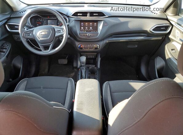 KL79MMS20MB134256 2021 CHEVROLET TRAILBLAZER Blue 