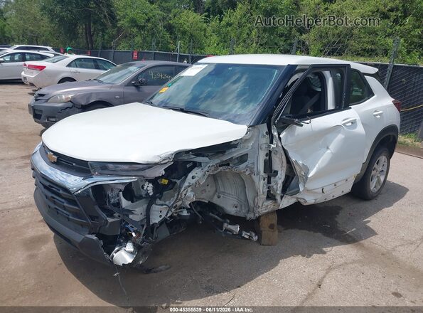 KL79MMS20PB175622 2023 CHEVROLET TRAILBLAZER White Przód lewy