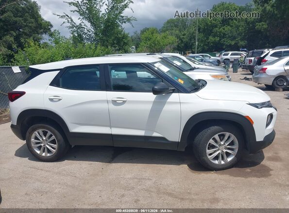 KL79MMS20PB175622 2023 CHEVROLET TRAILBLAZER White Widok wnętrza 360 stopni