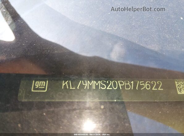 KL79MMS20PB175622 2023 CHEVROLET TRAILBLAZER White Widok komory silnika