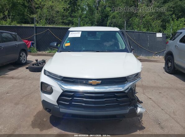 KL79MMS20PB175622 2023 CHEVROLET TRAILBLAZER White Widok wnętrza z tyłu