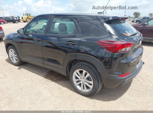 KL79MMS20PB204231 2023 CHEVROLET TRAILBLAZER Black Հետևի ձախ